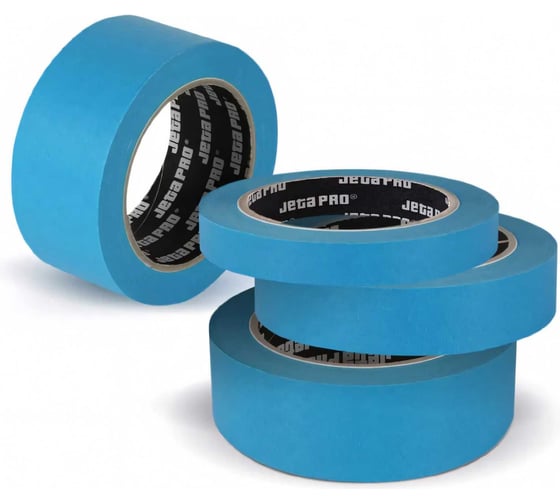 Изображение товара Маскирующая лента Jeta PRO Azur, 90 градусов, 30 мин, голубая, 25 мм x 40 м 58490/25