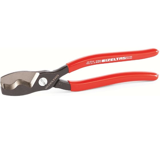 Изображение товара Кабелерез с двойными режущими кромками 8 дюймов L=220мм IZELTAS 3720160220