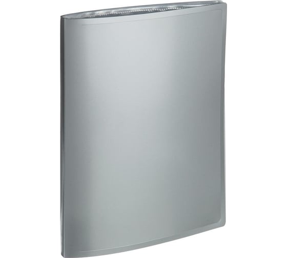 Изображение товара Файловая папка Attache Metallics 40 файлов А4, 800 мкм, этикетка, серый 1688146