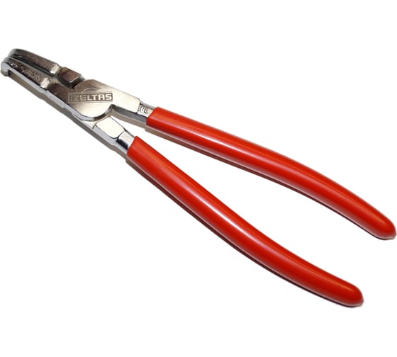 Изображение товара Съемник внешних стопорных колец 210 мм, изогнутый с пружиной IZELTAS 3311120210