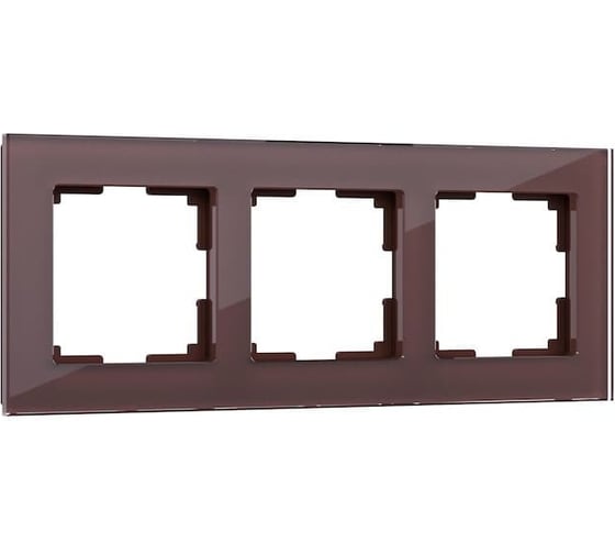 Изображение товара Рамка на 3 поста Werkel WL01 Frame 03 мокко a031794