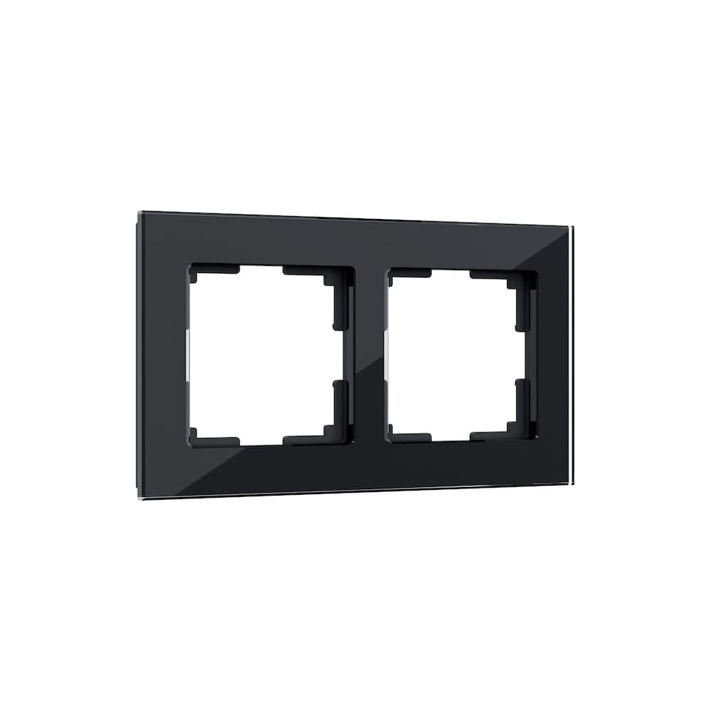 Изображение товара Рамка на 2 поста Werkel WL01 Frame 02 черный a031798