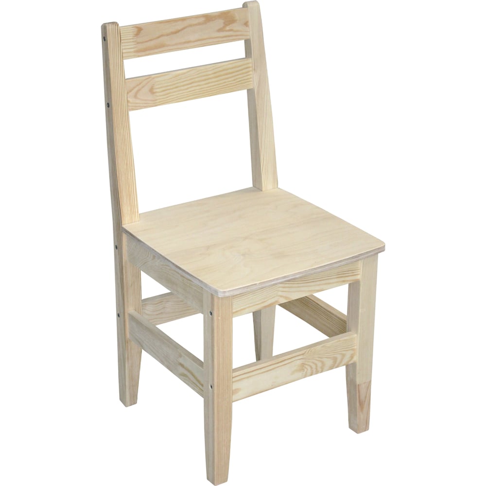 Деревянный стул Комплект-Агро 1 комплект деревянный стол и 4 стула белый