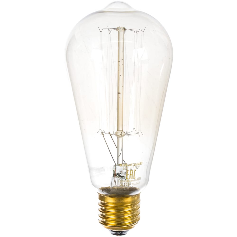 Лампа накаливания elektrostandard st64 60w a034964