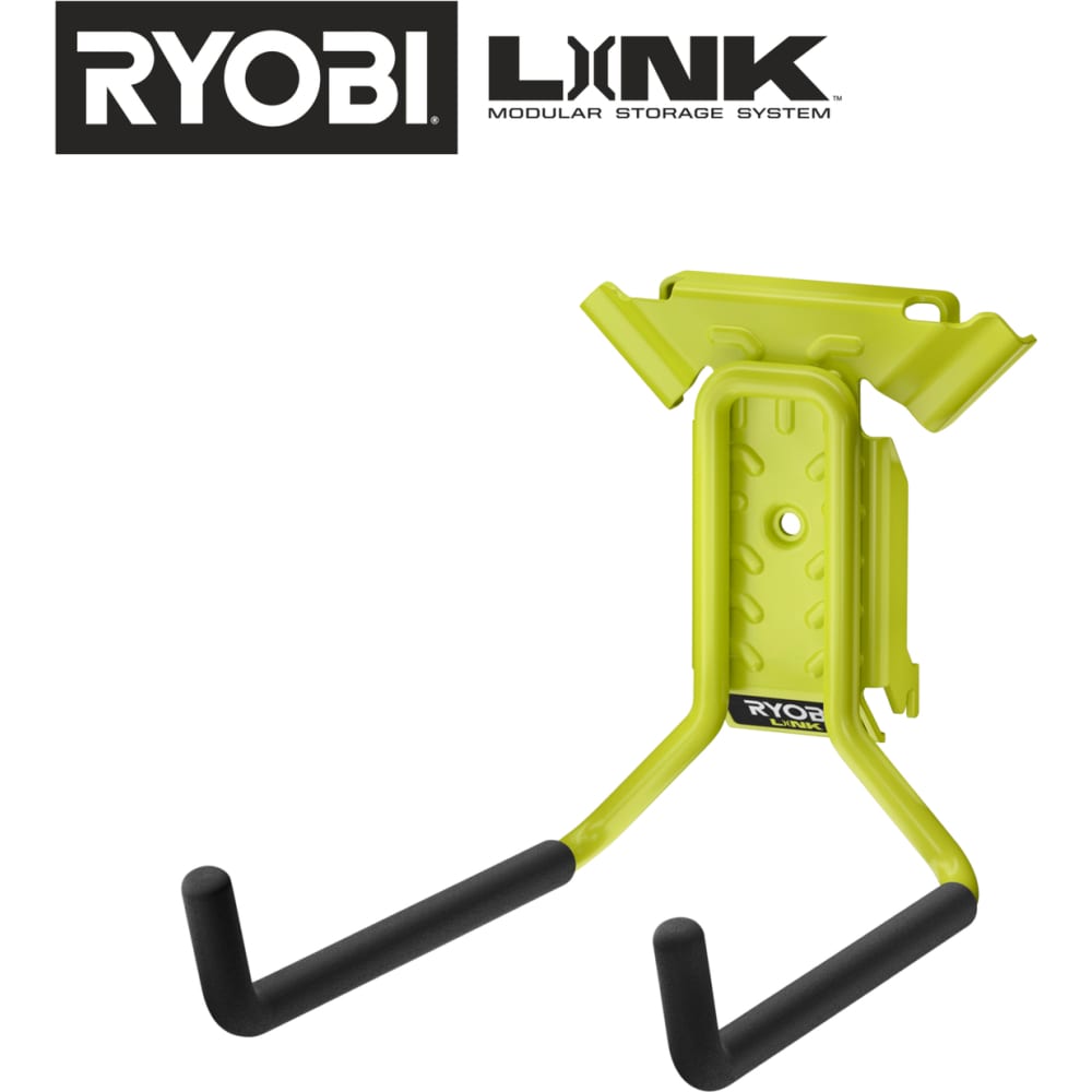 Большой крюк для инструмента Ryobi кронштейн для спортивного инвентаря rexant максимальная нагрузка до 200 кг 100x100x41 мм