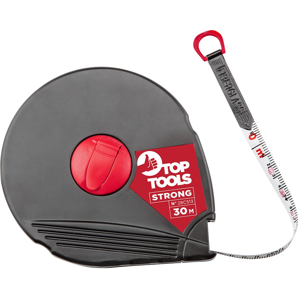 Изображение товара Лента измерительная стекловолокно 30 м Top Tools 28C513