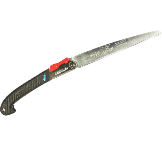 Изображение товара Складная пила с прямым полотном SAMURAI 2 угла фиксации, в футляре MP-240-MH