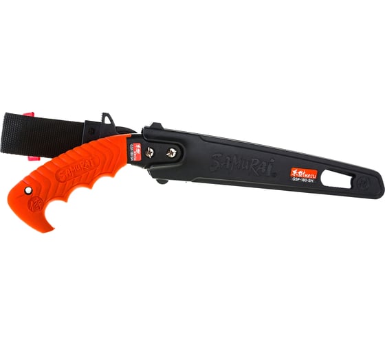 Изображение товара Пила с прямым полотном в чехле, с поясным креплением SAMURAI GSF-180-SH