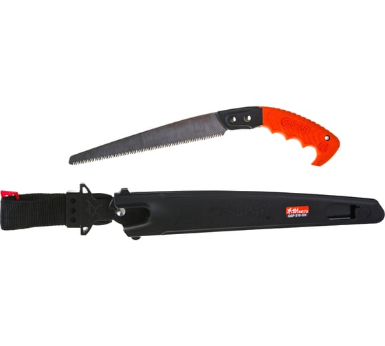 Изображение товара Пила с прямым полотном в чехле, с поясным креплением SAMURAI GSF-210-SH
