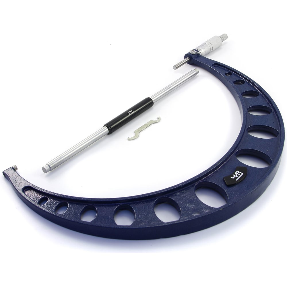 Изображение товара Микрометр ЧИЗ МК-600 0,01 профессиональный измерительный инструмент