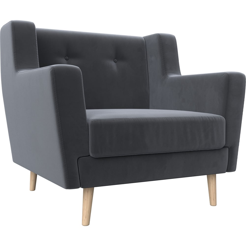 Изображение товара Кресло Лига диванов Брайтон 108869 современное мягкое велюровое