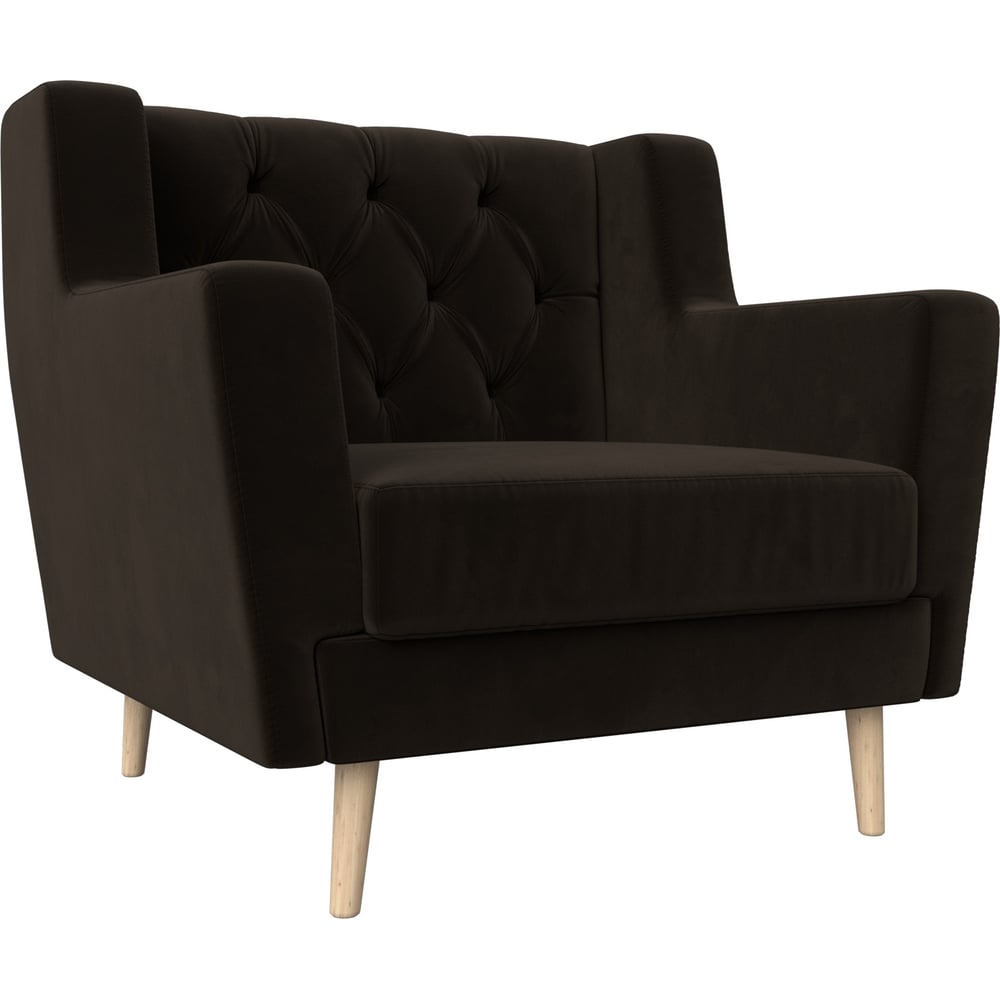 Изображение товара Кресло Лига диванов Брайтон Люкс 108901 современное обтянуто микровельветом