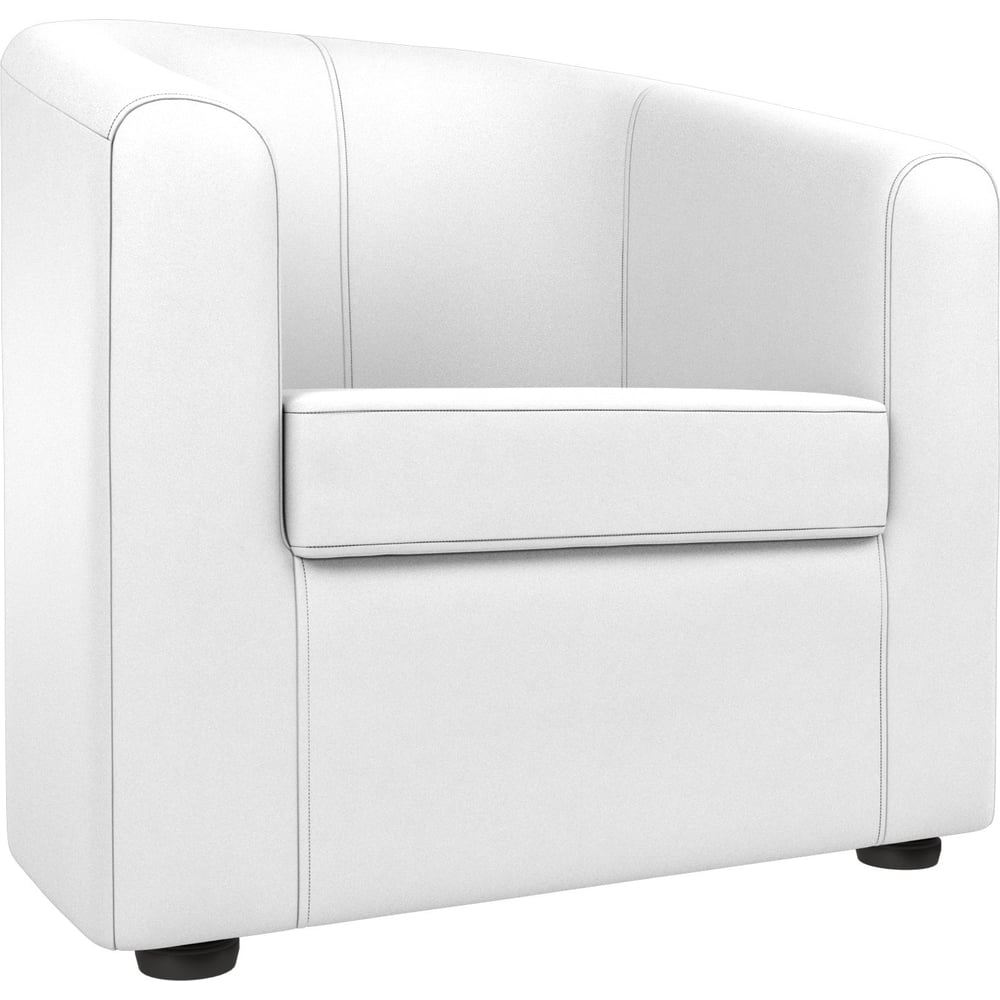 Изображение товара Кресло Лига диванов Норден 109065 с экокожей и белым каркасом