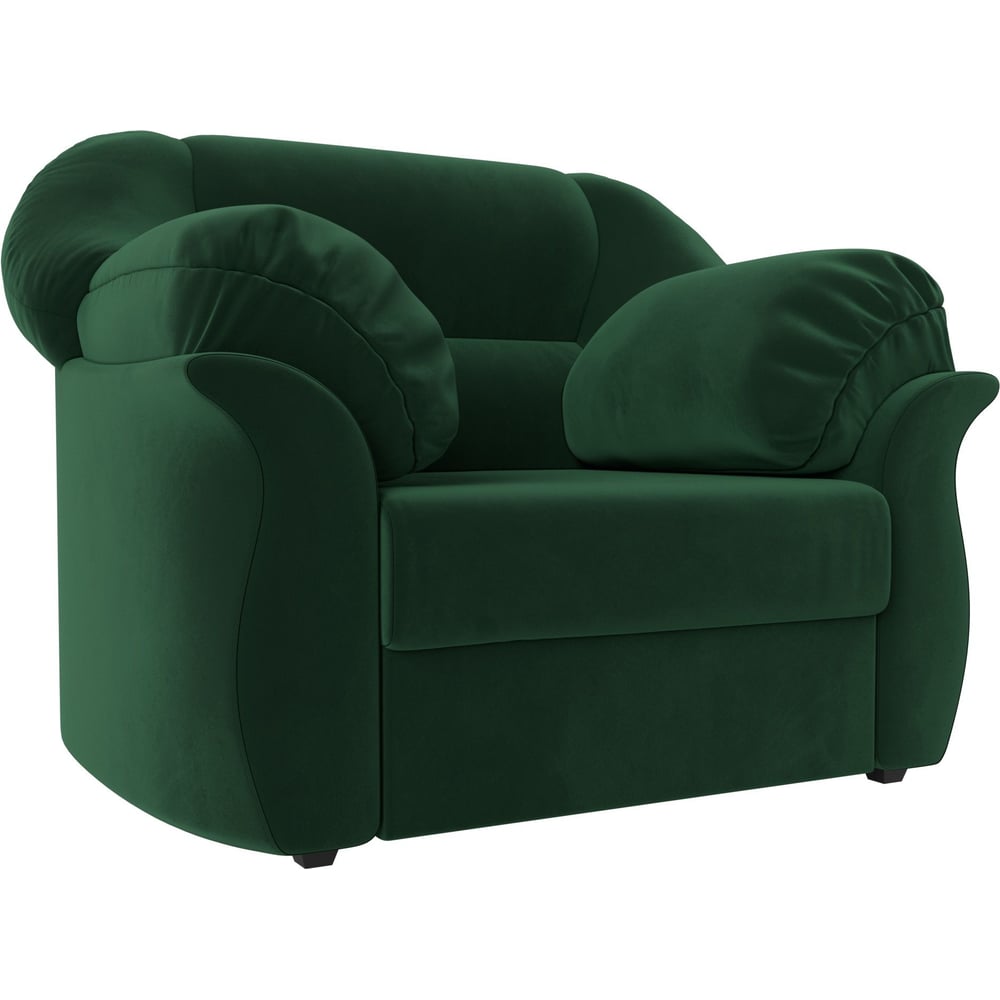 Изображение товара Кресло Лига диванов Карнелла 109608 зеленое велюровое