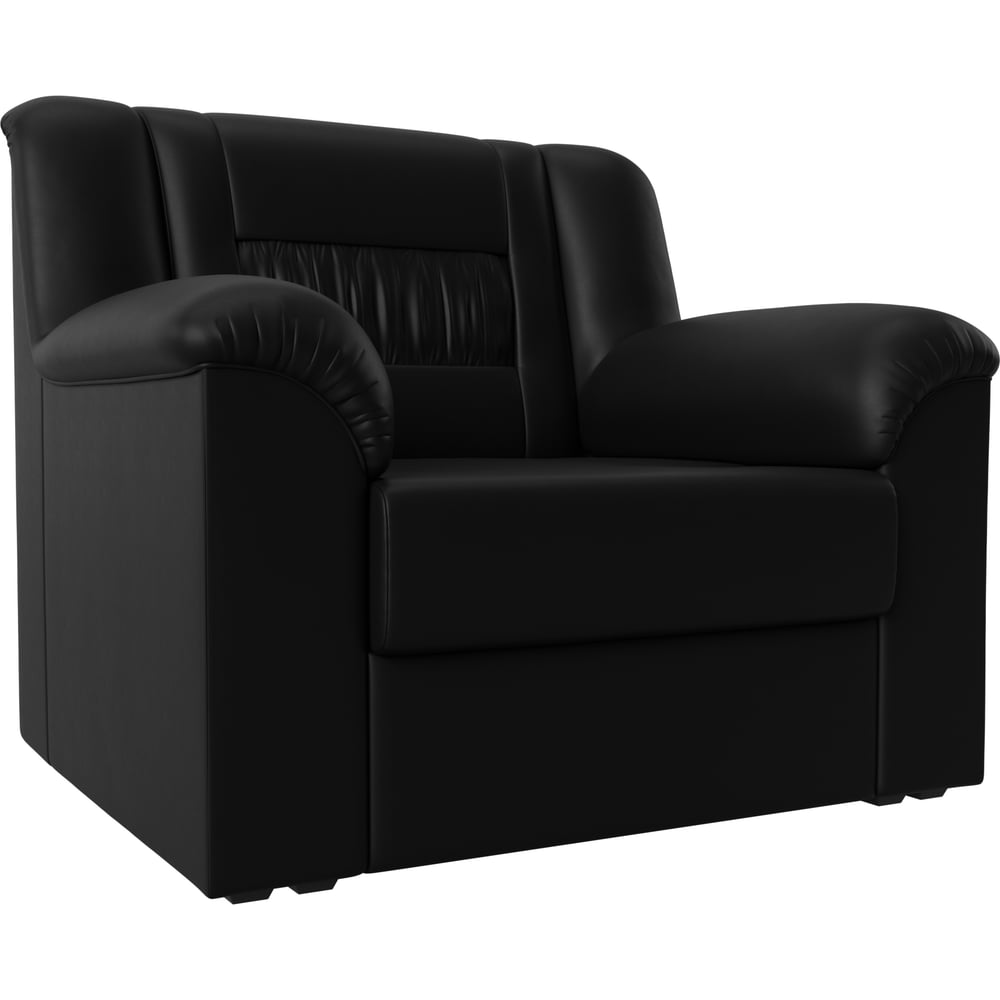 Изображение товара Кресло Лига диванов Карелия 113313 современное с экокожей и белым каркасом