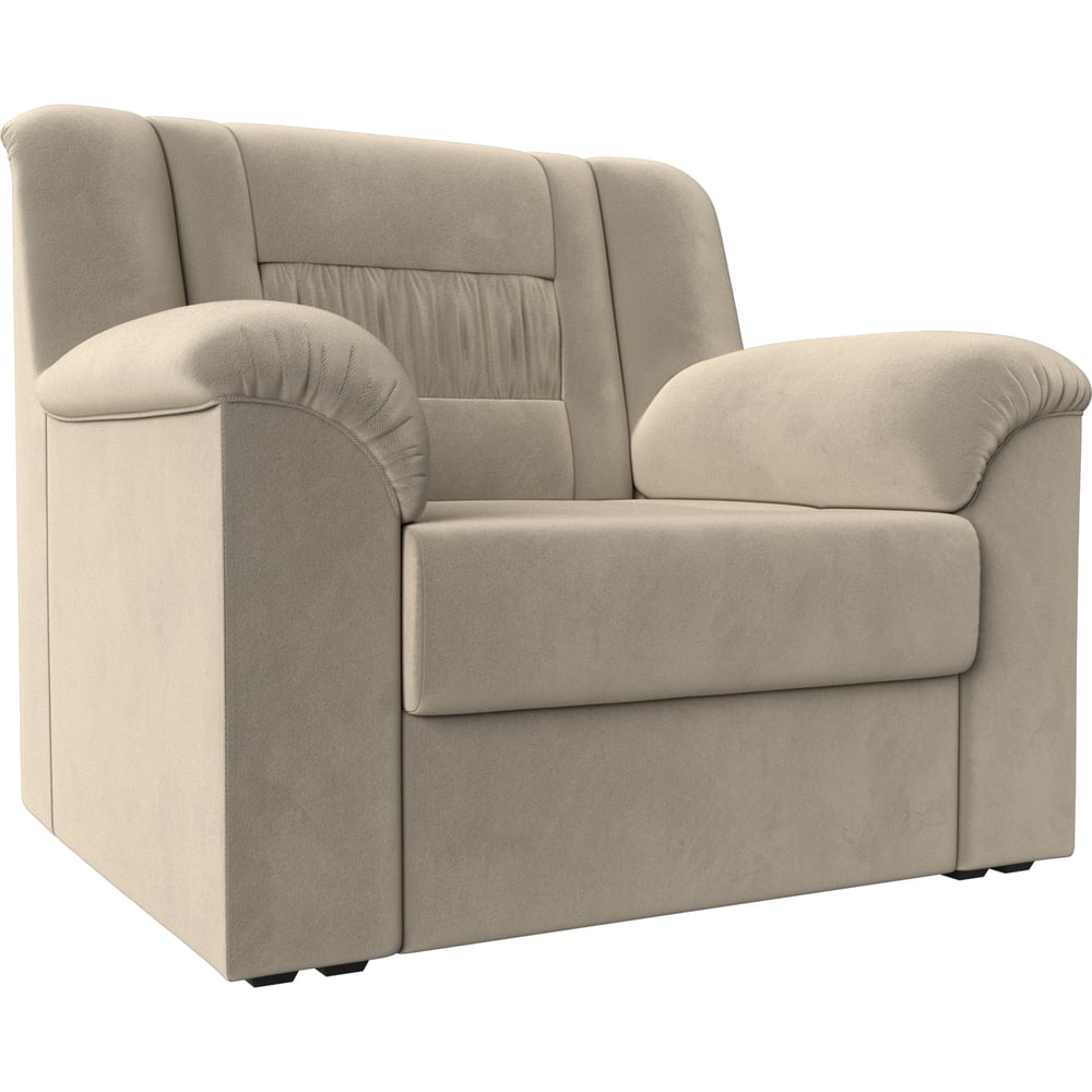 Изображение товара Кресло Лига диванов Карелия бежевое с подлокотниками