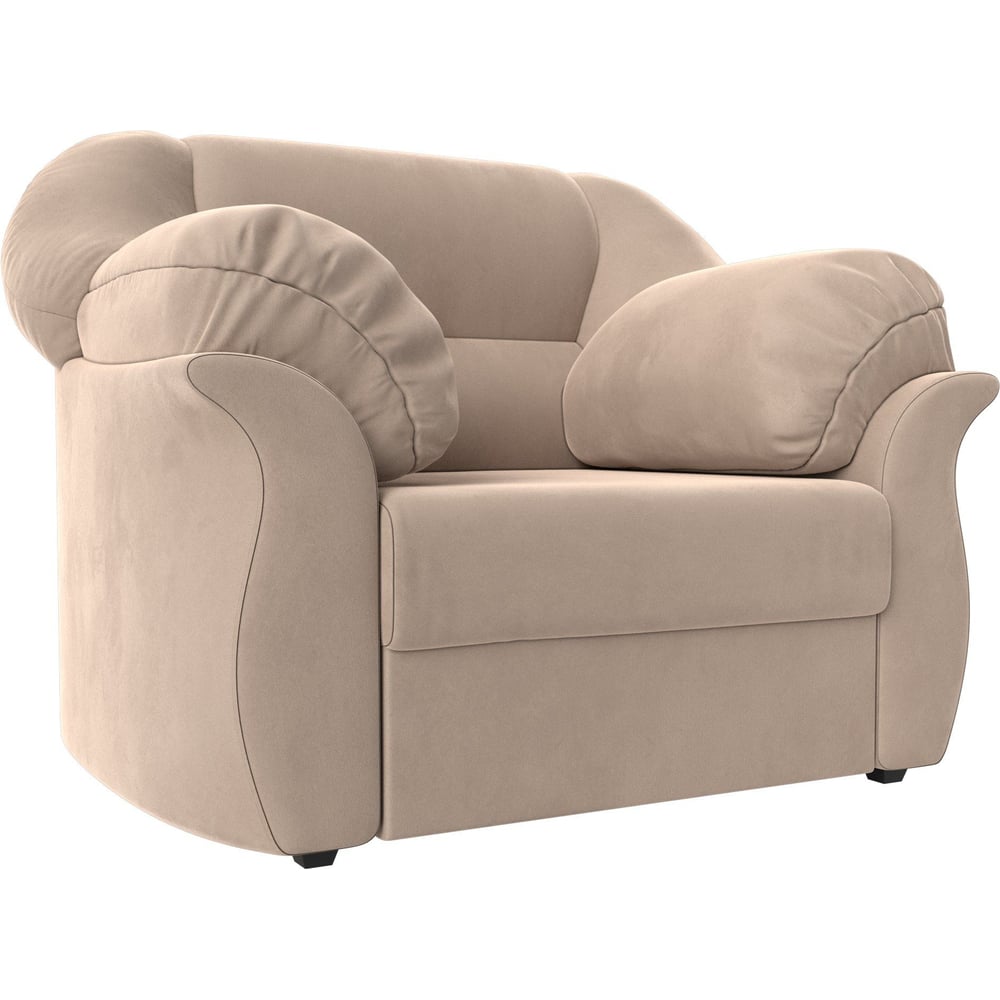 Изображение товара Кресло Лига диванов Карнелла 109609 современное бежевое велюр