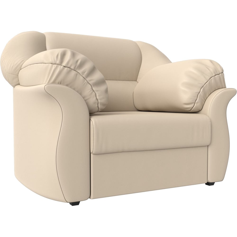 Изображение товара Кресло Лига диванов Карнелла современное экокожа белый стильное