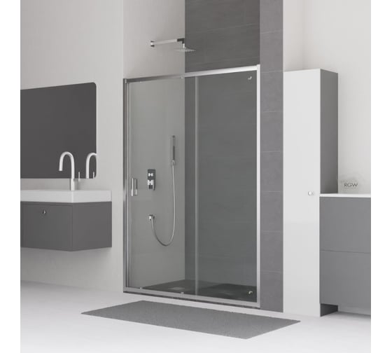 Изображение товара Душевая дверь RGW 160x185 CL-14 хром, прозрачное, 5 мм 32091416-11