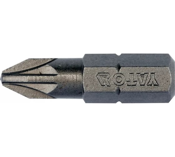 Изображение товара Бита крестовая PZ2, 10 шт, 1/4", 25 мм YATO YT-78135