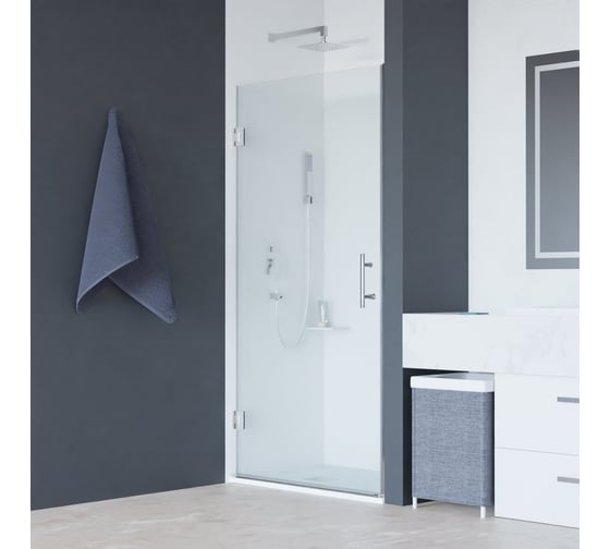 Изображение товара Душевая дверь RGW 90x195 HO-011 хром, прозрачное, 8 мм 350601109-11