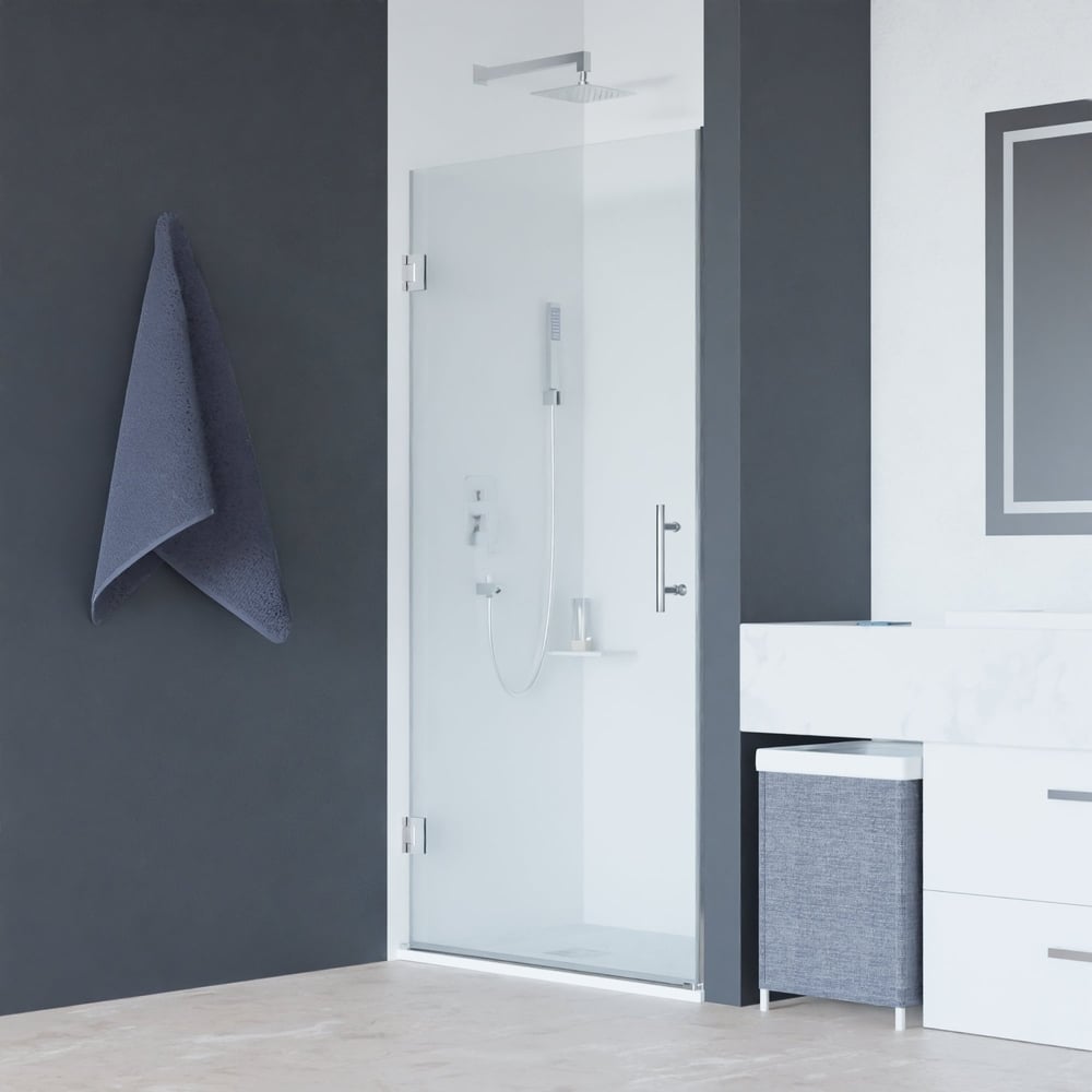 Изображение товара Душевая дверь RGW 70x195 HO-011 хром прозрачное стекло 8 мм