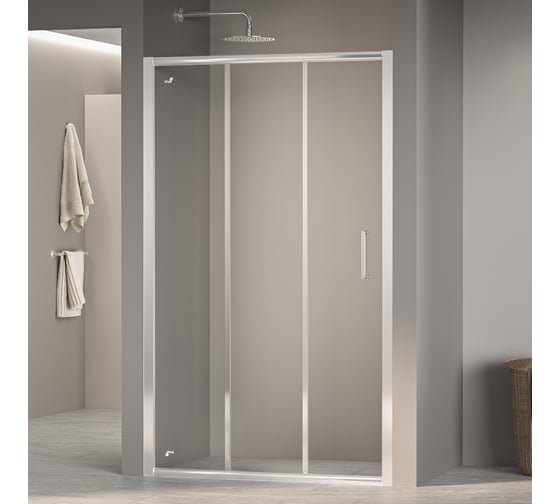 Изображение товара Душевая дверь RGW 180x195 PA-13 хром, прозрачное, 5 мм 06081318-11