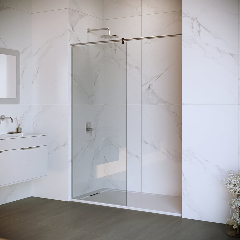 Изображение товара Душевая перегородка RGW WA-034 90x195 прозрачное стекло хром профиль