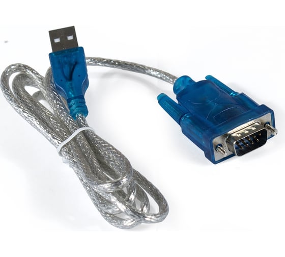 Изображение товара Кабель ExeGate-адаптер USB 2.0-RS232 EX-UAS-0.8 Am DB9M, 0,8м, крепеж разъема - винты 284950