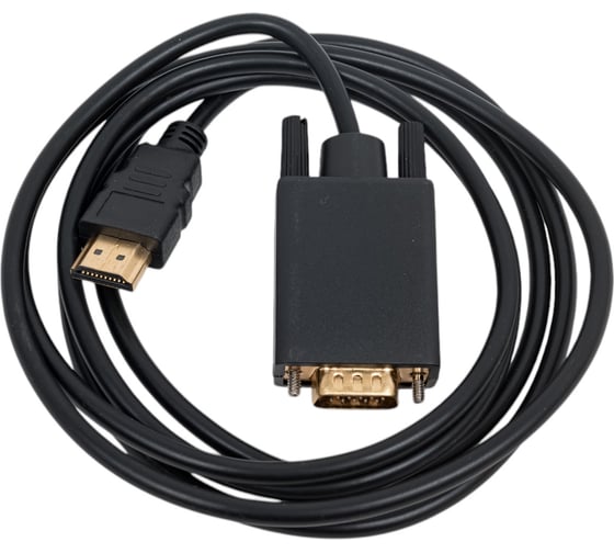 Изображение товара Кабель ExeGate-переходник HDMI-VGA EX-CC-HDMIM-VGAM-1.8 19M 15M, 1,8м 284928