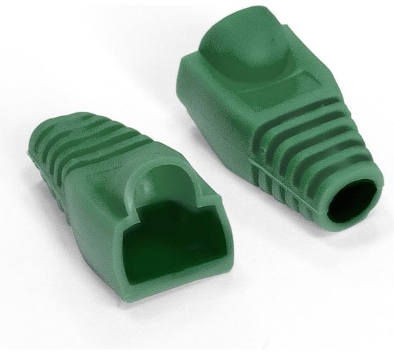 Изображение товара Изолирующий колпачок для коннектора ExeGate BC45-100-GN RJ-45, зеленый 100шт 292852