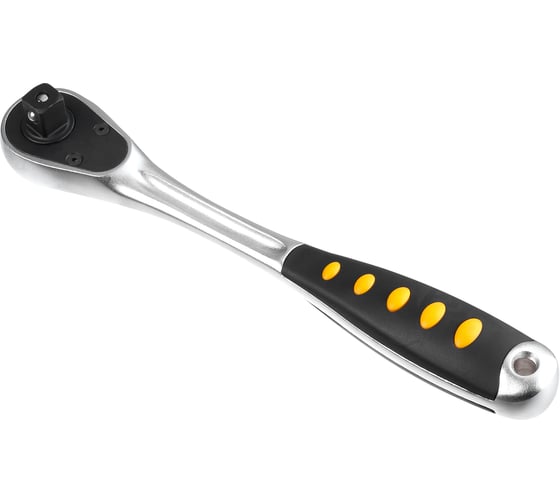 Изображение товара Трещотка 1/2" Inforce DR, Количество зубьев 72 шт, Сталь Cr-V, Длина 260мм, Профессиональная, 06-05-47