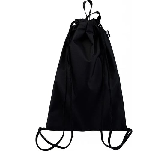 Изображение товара Универсальный мешок-рюкзак Tplus 470x330 мм, с двумя отделениями, оксфорд 600, чёрный T019658