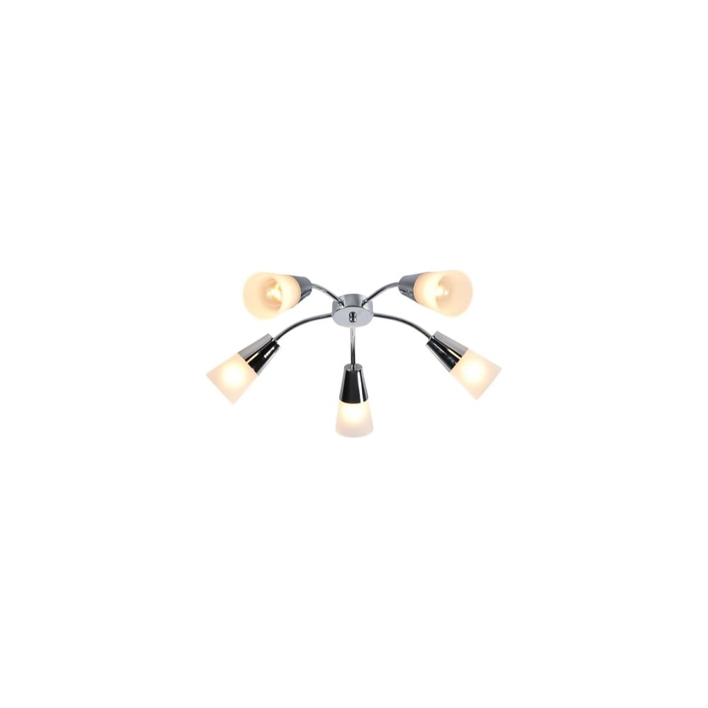 Потолочный светильник ESCADA 1100/5P Е14*40W Chrome 1100/5P Chrome
