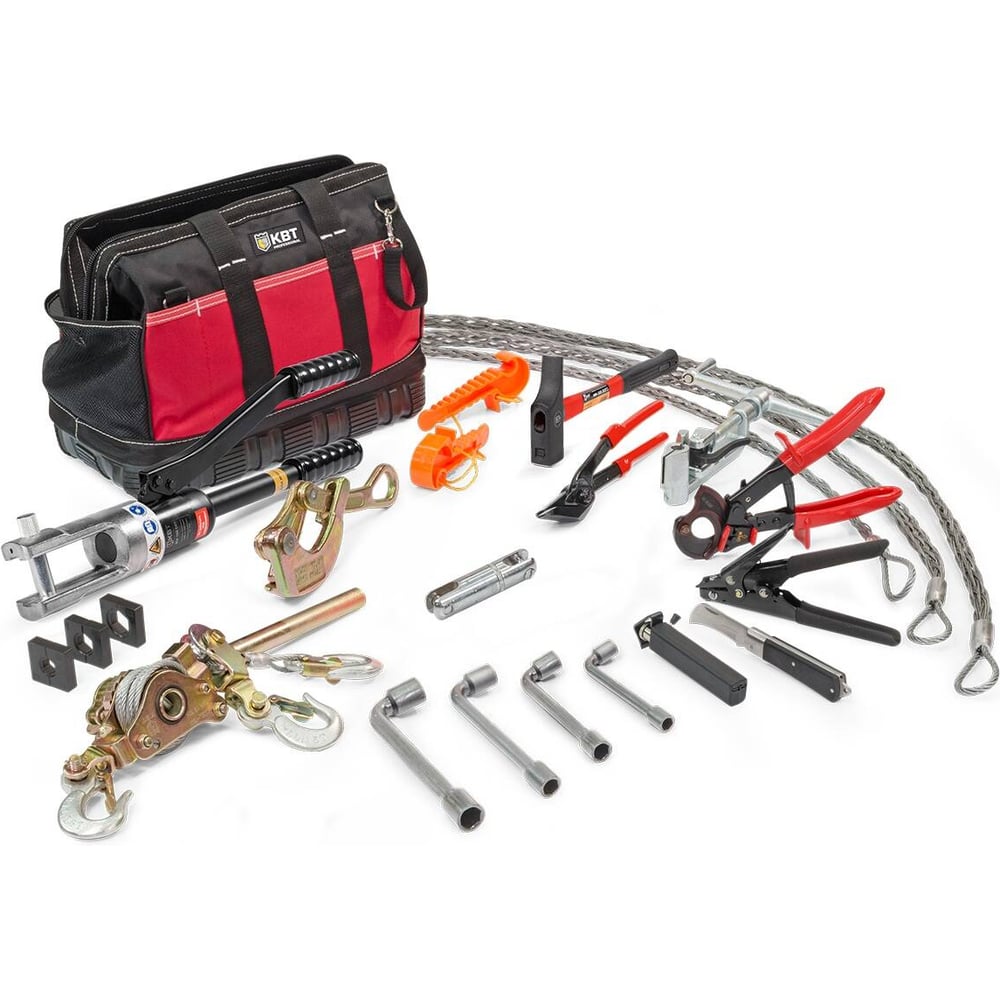 Изображение товара Набор монтажных инструментов для СИП КВТ НИС-3 с прессом