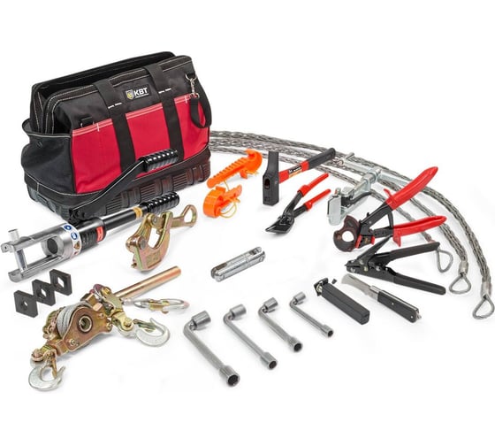 Изображение товара Набор для монтажа СИП КВТ НИС-3 в сумке 20 предметов 74295