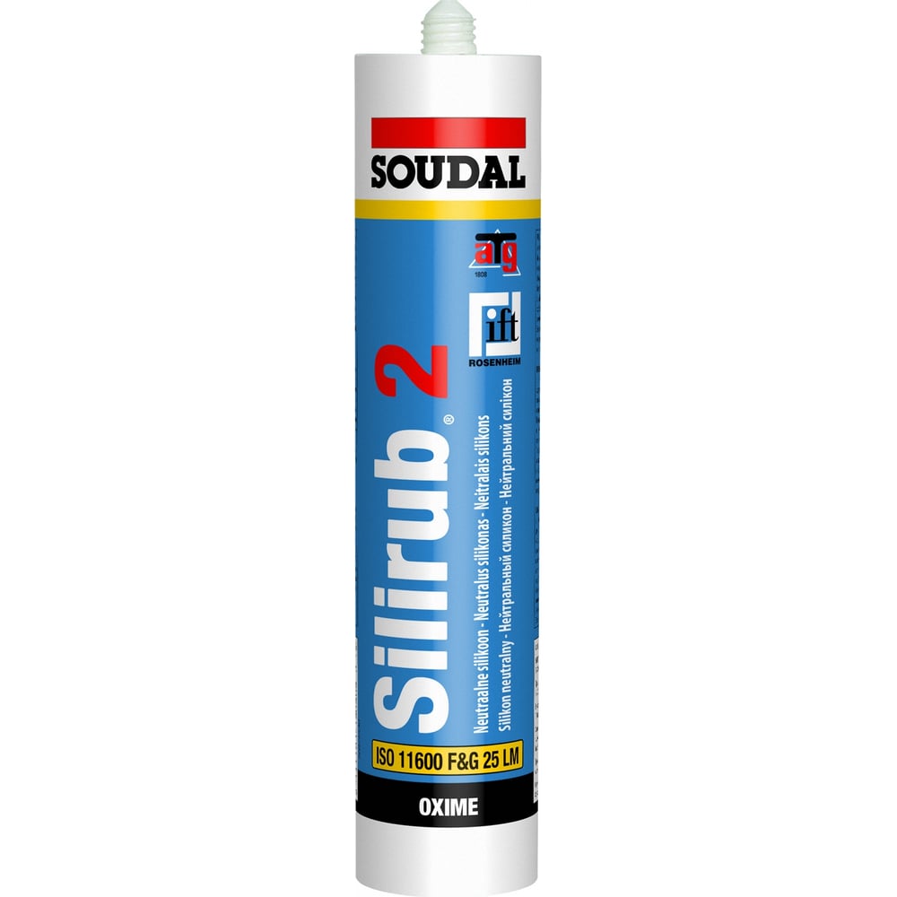 Нейтральный силиконовый герметик Soudal