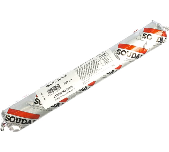 Изображение товара Клей-герметик SOUDAL Соудафлекс 40 ФС белый 134714