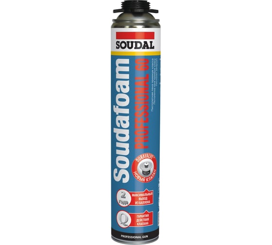 Изображение товара Пистолетная пена SOUDAL Соудафоам Профессионал 60 113985