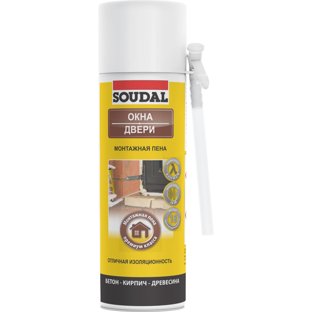 Гибридный клей-герметик SOUDAL Фикс Алл НТ белый 119129