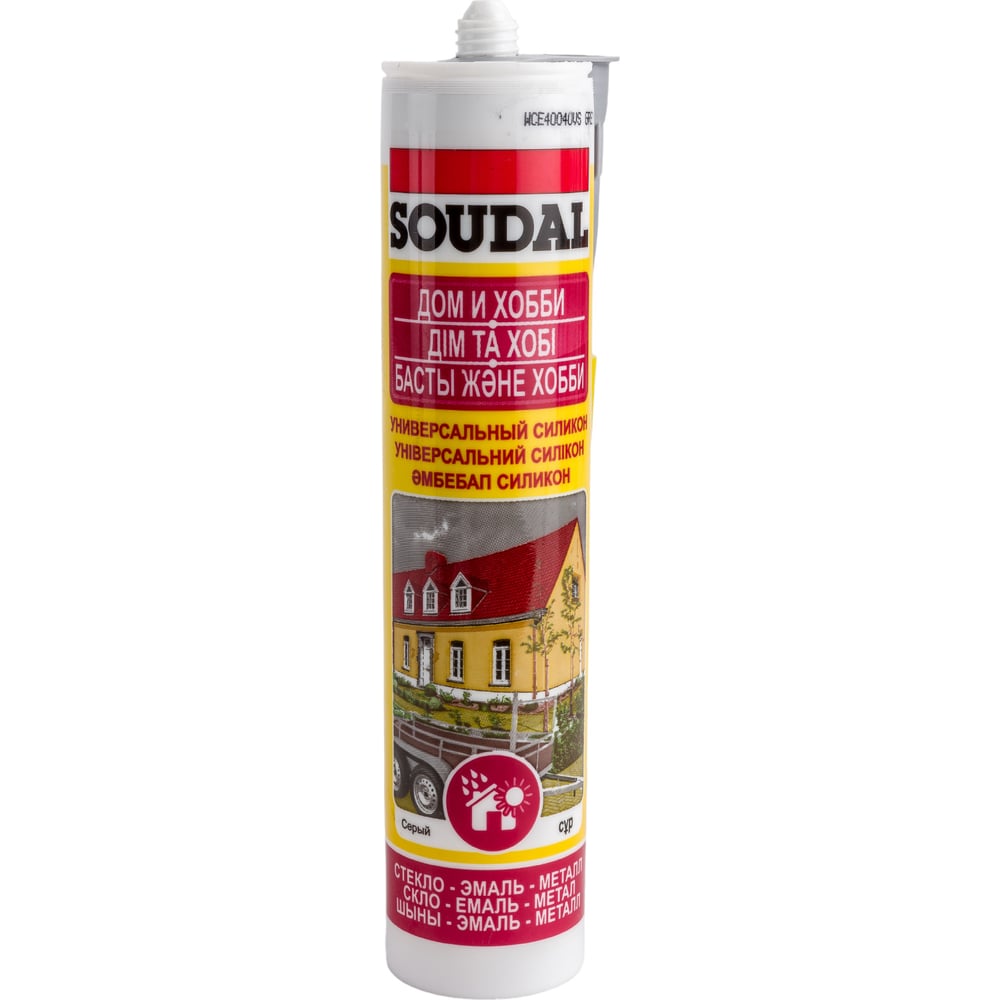 фото Универсальный силиконовый герметик soudal