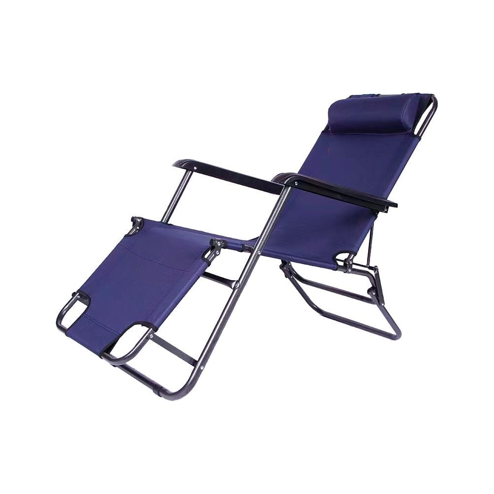 Складное кресло-шезлонг Ecos кресло садовое складное zagorod k 901 46x87 9x31 5 см металл ткань серый