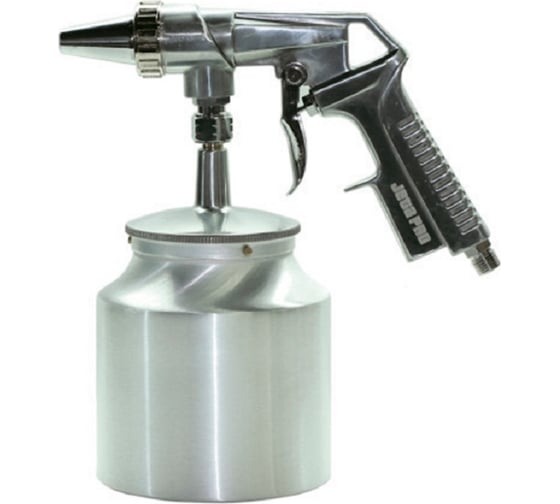 Изображение товара Пистолет пескоструйный с нижним алюминиевым бачком Jeta PRO 1 л, сопло 6 мм JSP104
