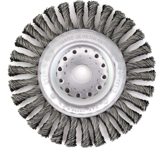 Изображение товара Щетка дисковая жгутовая 178x13x22.2 мм, ворс сталь 0.8 мм OSBORN 653.181-1802