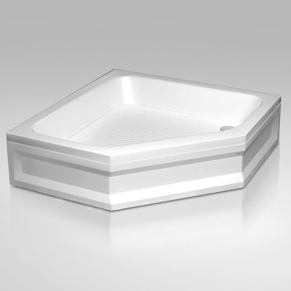 Изображение товара Душевой поддон RGW 100x100x15 мм, акрил, трапеция, антискользящее покрытие