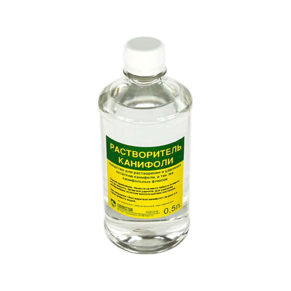 Изображение товара Растворитель канифоли 0.5 л Connector RAS-KA-500