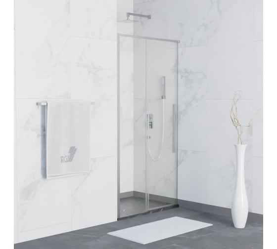 Изображение товара Душевая дверь RGW 150x195 SV-12 хром, прозрачное, 6 мм (1485-1495) 2321215-11