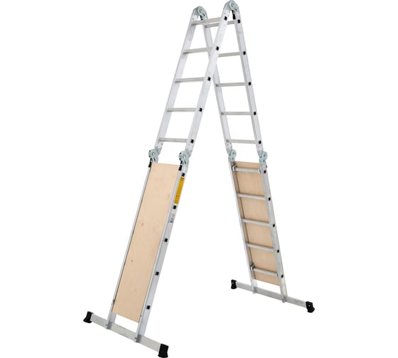 Изображение товара Лестница-трансформер с помостом Inforce 4x5 ЛП-Т-4-5-П