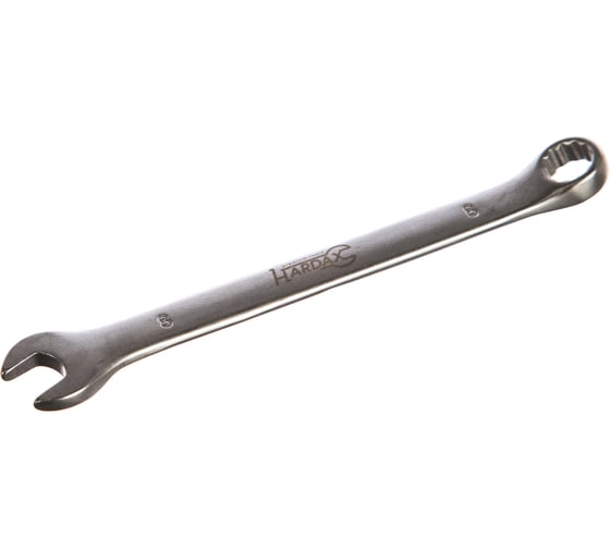 Изображение товара Комбинированный гаечный ключ (Cr-v, матовая полировка, 8 мм) РемоКолор 43-3-108