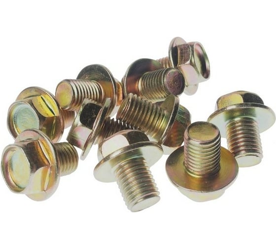 Изображение товара Набор маслосливных пробок JTC размер диам.10 х шаг1.25 х длина 12.4 х шестигр.14 мм 2001 509238